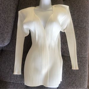 Issei Miyake pleats please cardigan